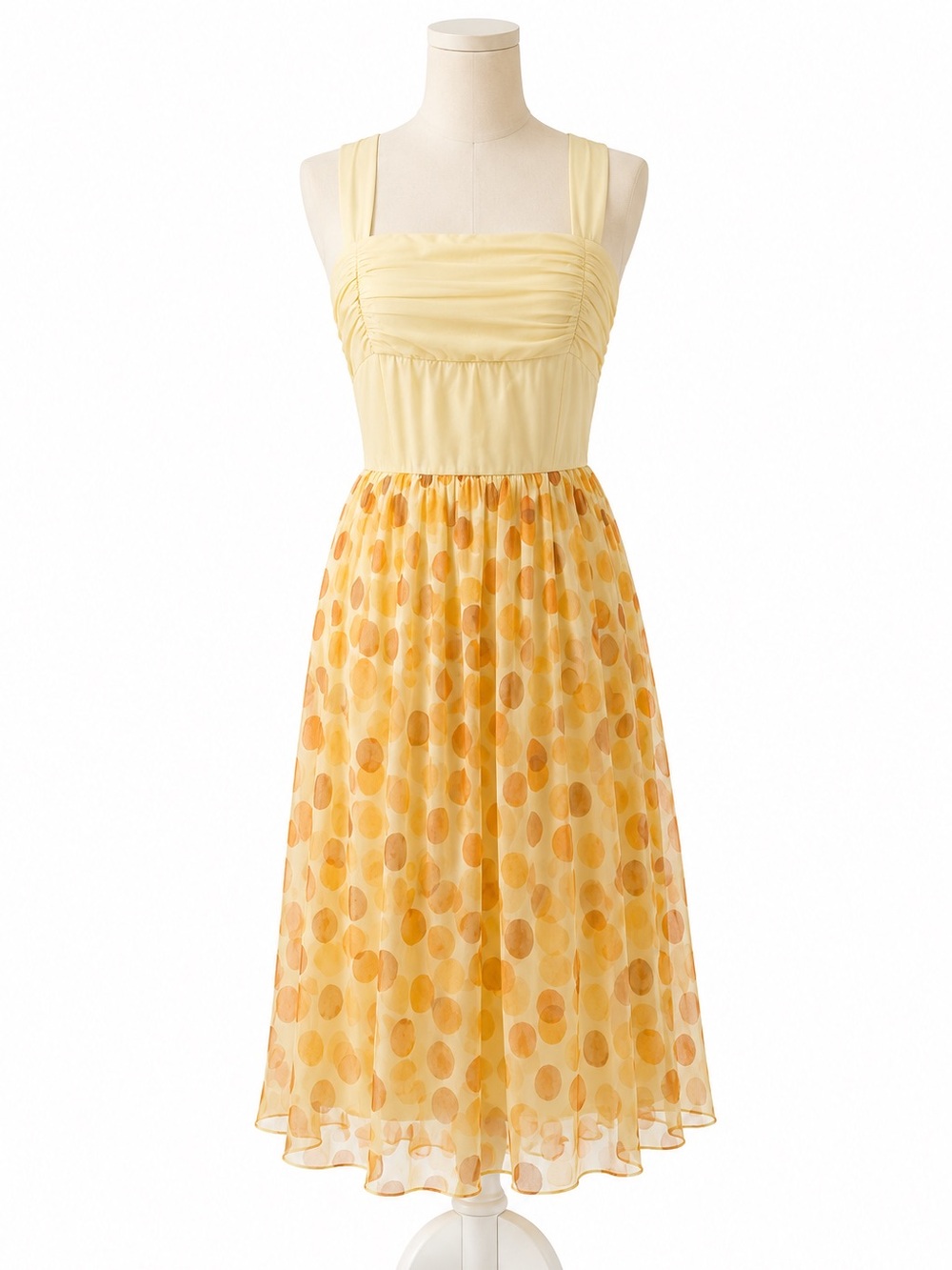 Young Essence Dress. Cream Color. Excellent Condition. Size Medium. Lined.